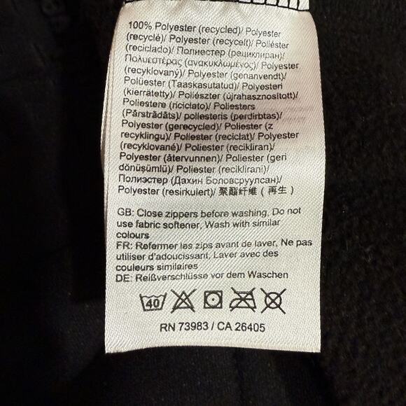 Helly Hansen Workwear Jacket Men’s Large Black Full Zip Recycled Polyester - Picture 11 of 13